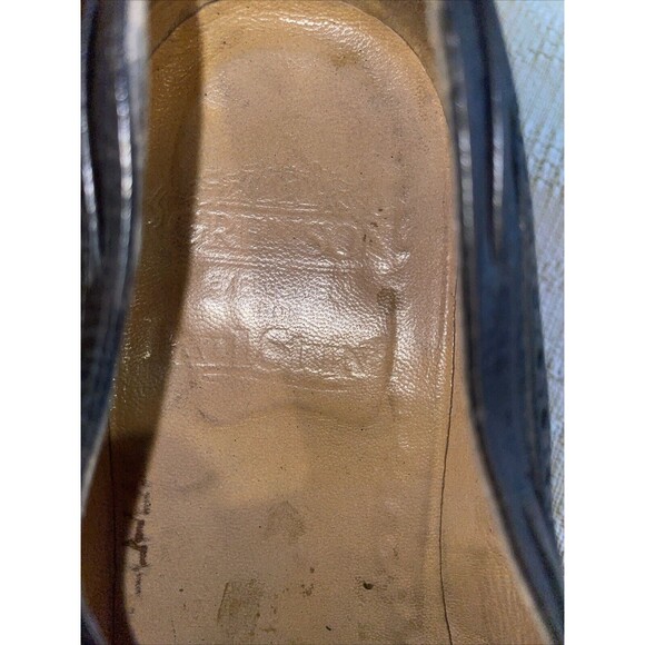 Grenson Men’s Brogue Loafers Size 11.5 D Black Leather Business Formal Regal main image 11